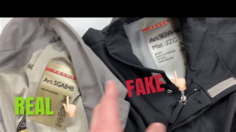 how to spot a fake prada jacket|prada clothes lookup.